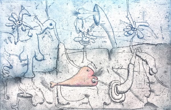 Flore Gardner, Inscape With Ham, 2019