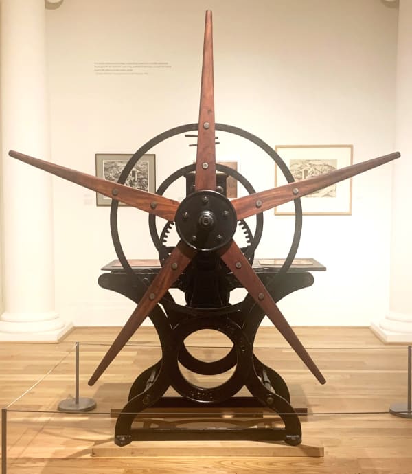 Star-wheel Etching Press, around 1875-1909