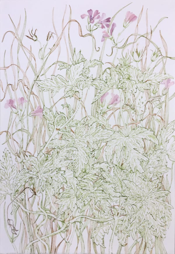 Jane Hyslop RSA November Collection III, Midlothian, 2020 Gouache and watercolour on paper 32.5 x 22.5 cm