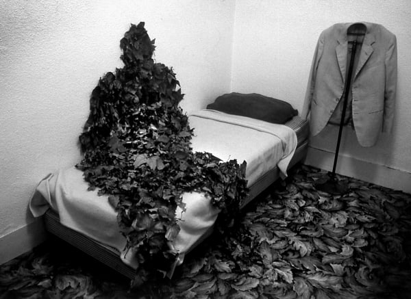 Calum Colvin RSA, Leaf Man, 1984