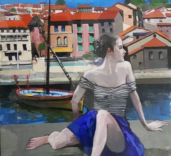 George Donald RSA, Harbour, Collioure