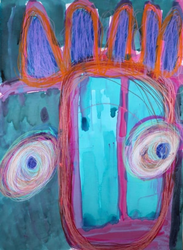 Grant Abrahams - My Face I, 2024