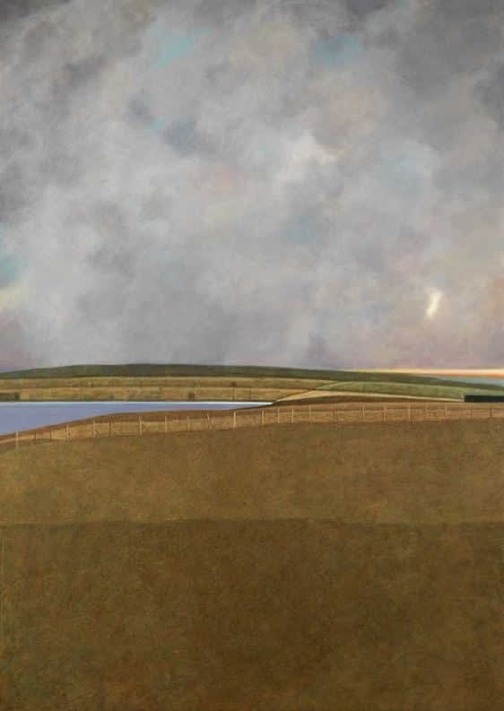 James H. Fairgrieve RSA Threatening Sky Acrylic on canvas 152 x 107 cm