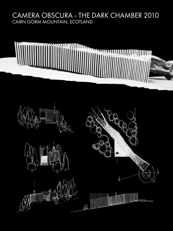Fergus Purdie RSA, Camera Obscura – The Dark ChamberCairn Gorm Mountain, Scotland, 2025