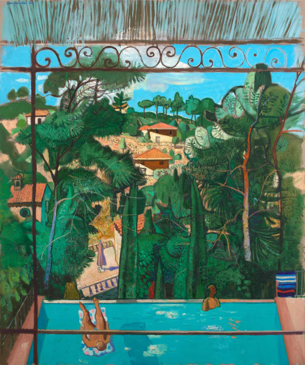 Leon Morrocco RSA, The Pool Late Afternoon-Alpes Maritime