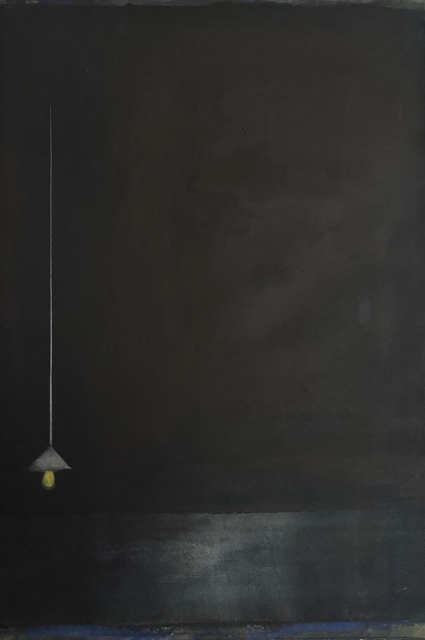 James Castle RSA Hermit's Cave Mixed media on Fabriano paper Image: 53 x 36 cm Frame: 68.5 x 51 cm