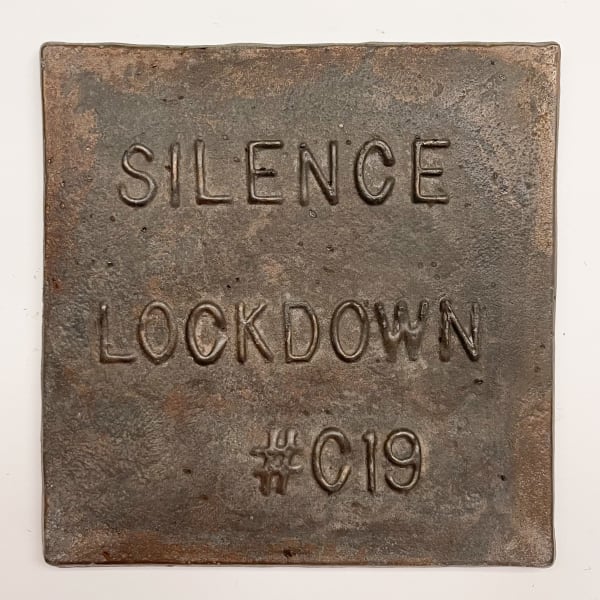Rachel McClure Silence II, 2022 Cast Iron 20 x 20 x 1 cm