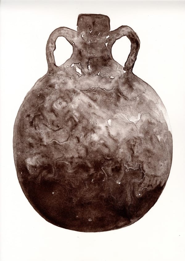 Jill Bennett AMPHORA, 2024 Stone lithograph Unframed: 50 x 38 cm Framed: 60 x 45 x cm Edition of 6