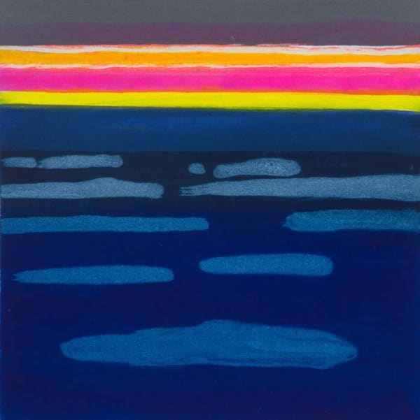 Barbara Rae RSA, Sea Ice - Disko Bay