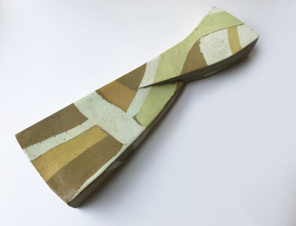 Frank Pottinger RSA Untitled (Horizontal Vessel) Glazed ceramic 4 x 33 x 10 cm