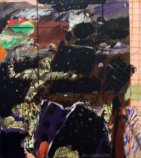 Dennis Buchan RSA In the Landscape, 1975 PVA on canvas 127 x 113 cm