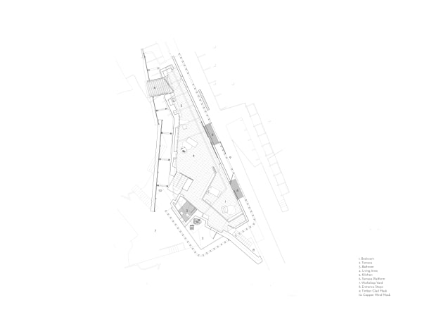 Tom Carney and Stuart Gomes, The Anchorites House, 2022