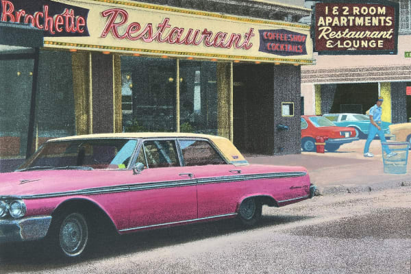 John Mackechnie RSA, La Brochette New York