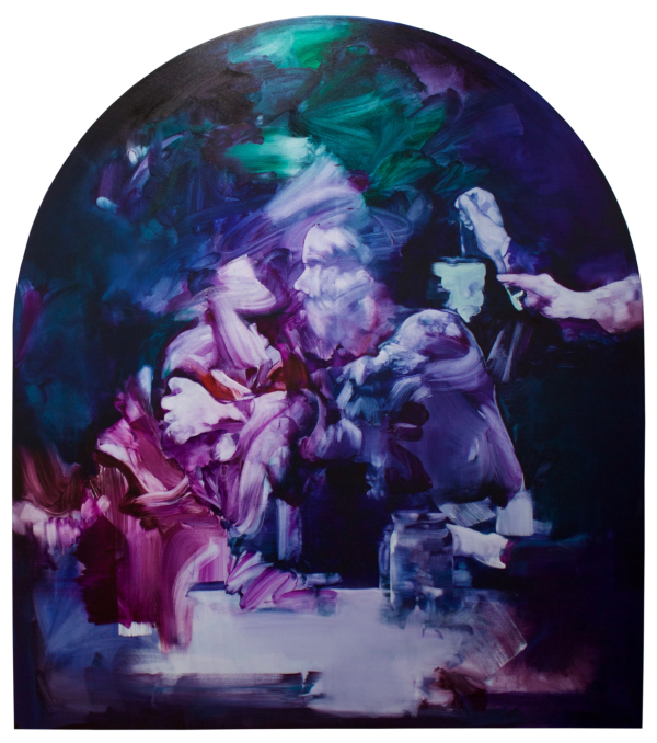 Lily Macrae Whatever We Hold Dear, 2020 Oil on canvas 180 x 160 cm