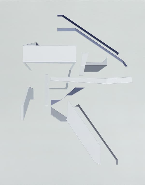 Olivia Turner EC14 8DS, 2020 Acrylic on board 35.5 x 28 cm