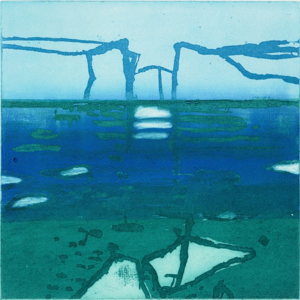 Barbara Rae RSA, Sea Ice - Ilulissat