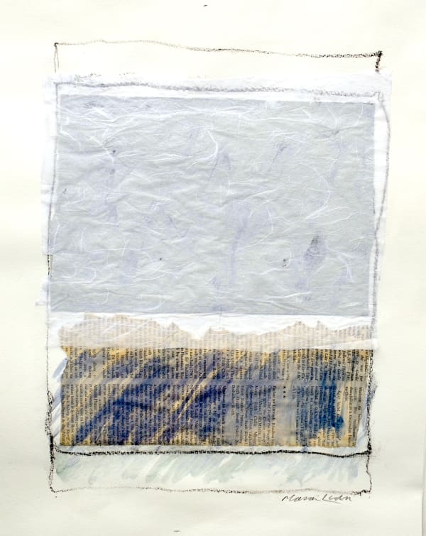 Marian Leven RSA Lewis Sketchbook, Garybhard 4 Collage 47 x 40 cm