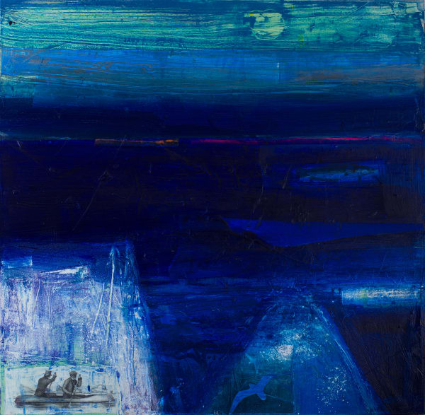 Barbara Rae RSA, Halkett Boat, 2016