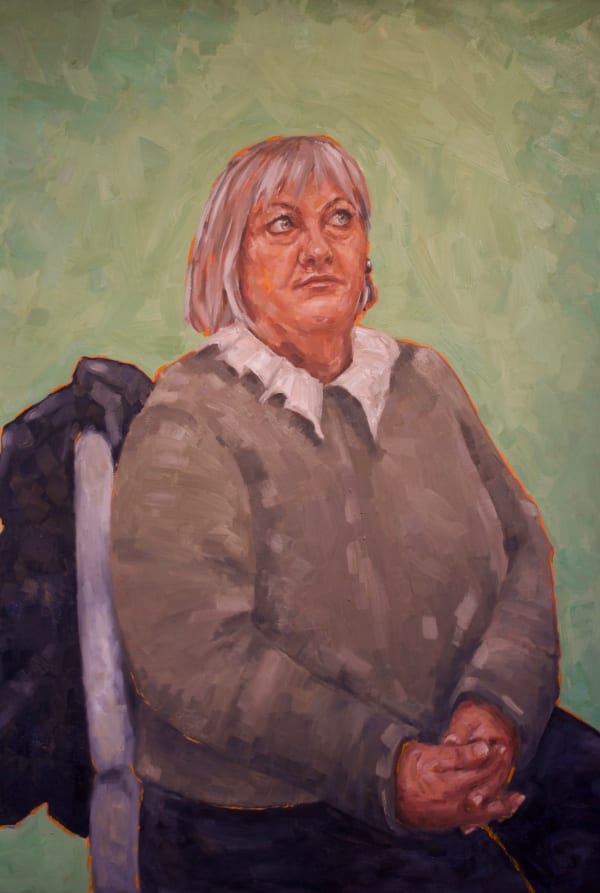 Kitty O'Brien The Artist's Mammy, 2025 Oil on canvas 100 x 120 cm
