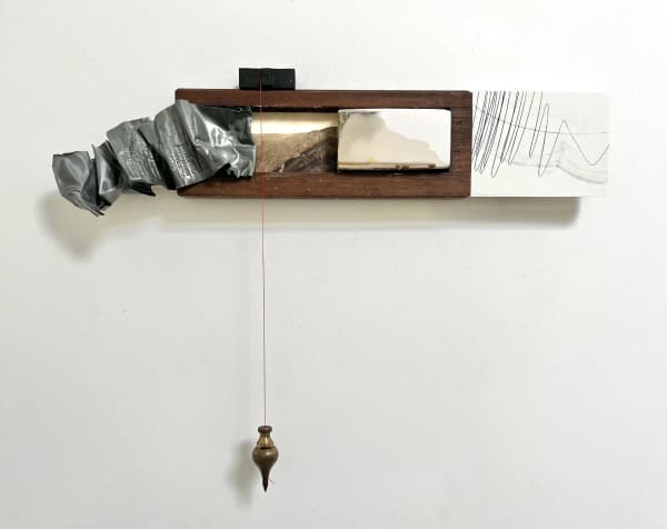 Rhona Fleming Landscape Catastrophies, 2024 Mixed media construction 38 x 46 x 5 cm