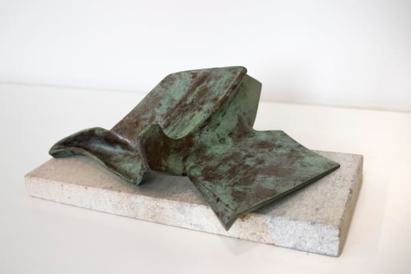 Frank Pottinger RSA Harrow Form Bronze 8 x 26.5 x 17 cm