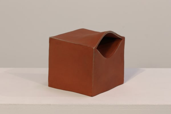 Lorna Phillips Sheltered Horizon, 2023 Ceramic 13 x 13 x 15 cm
