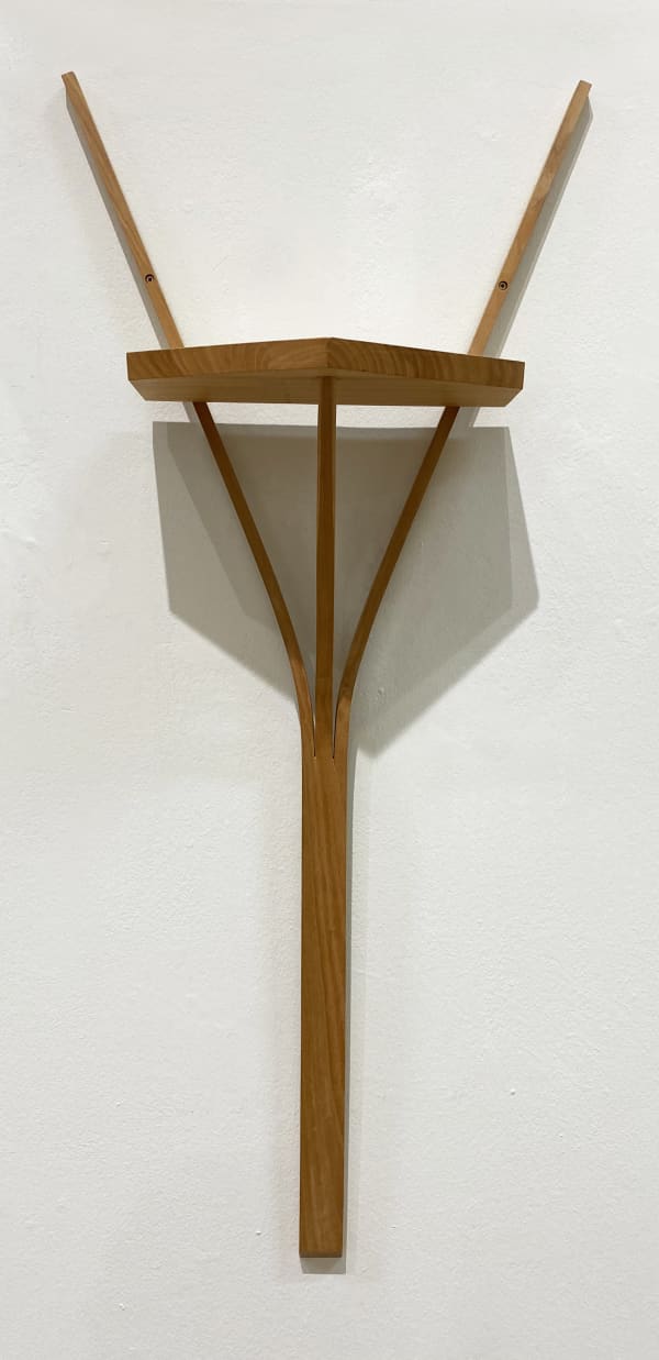 Keith Rand RSA Wall Shelf Ash 94.5 x 40.5 x 19 cm