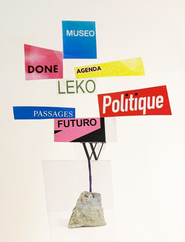 Gareth Fisher PRSA Agenda Collage Frame: 35 x 45 cm
