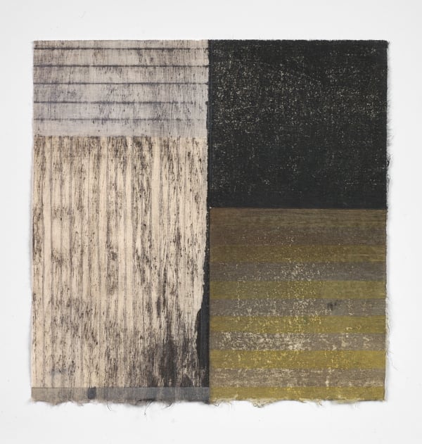Paul Furneaux RSA North Window Mokuhanga (Japanese woodcut print) Image: 20 x 20 cm Framed: 40 x 30 cm Variable edition of 20
