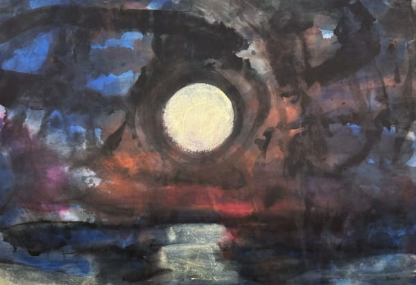 John Houston RSA, Moonlit Sea