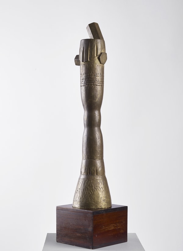 Bill Scott PPRSA, Bronze Column, c.1985