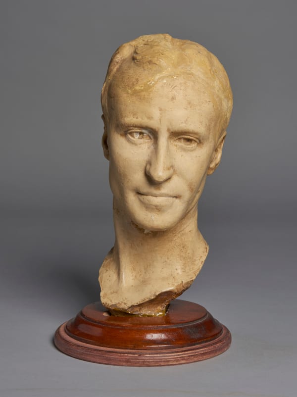 James Pittendrigh MacGillivray RSA Portrait bust of George Henry RSA, c. 1892 Plaster 35 x 14.5 x 21 cm