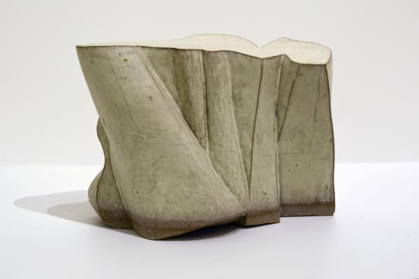 Frank Pottinger RSA Untitled (White Cliffs) Glazed ceramic 18 x 24 x 10.5 cm