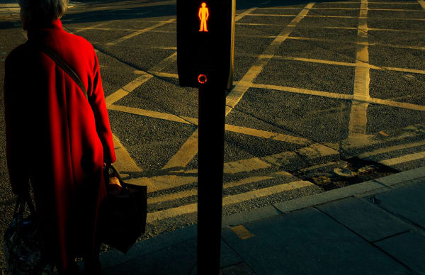 Konstantinos Irakleous Red Standing Woman, 2020 Photograph on a semi-gloss paper Image: 12.5 x 19 cm Framed: 22 x 31.5 cm Edition of 3