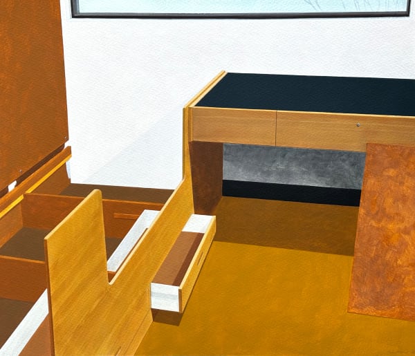 Toby Paterson RSA, Interior Study (Polphail), 2025