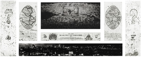 Stuart Duffin RSA On the Making of Errors, 2020 mezzotint and etching 28 x 70 cm Edition of 30