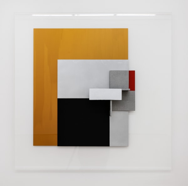 Toby Paterson RSA (Elect) Izmaylovo, 2020 Acrylic and aluminium on Perspex 100 x 100 x 11.5 cm