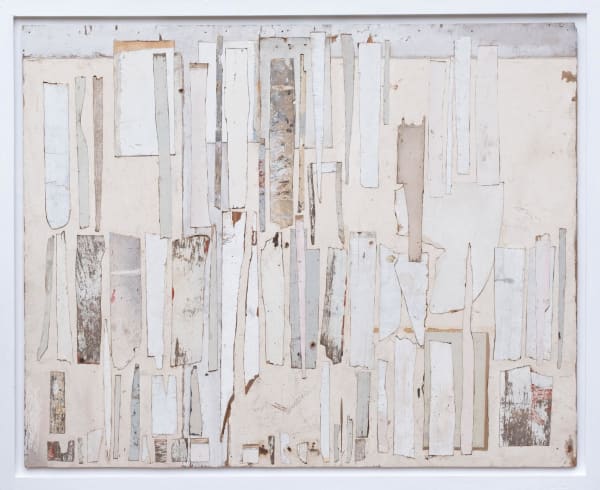Roland Fraser Adamsrow, 2024 Salvaged wood Unframed: 89 x 111 x 2 cm Framed: 99 x 121 x 5 cm