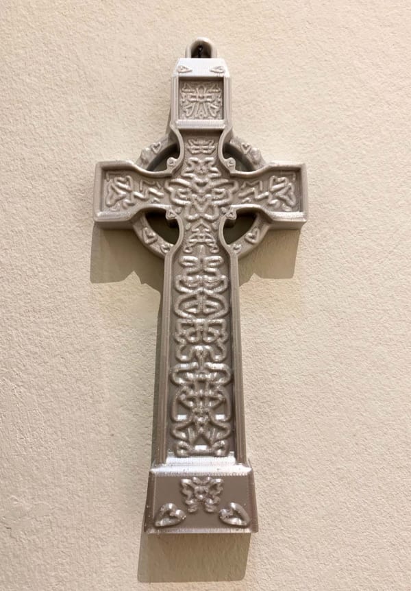 Cat and Éiméar McClay Cross #8, 2022 3D Print 19 x 8 cm