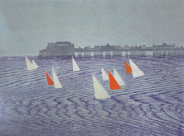 Willie Rodger RSA, Sunday, Brighton, 1971