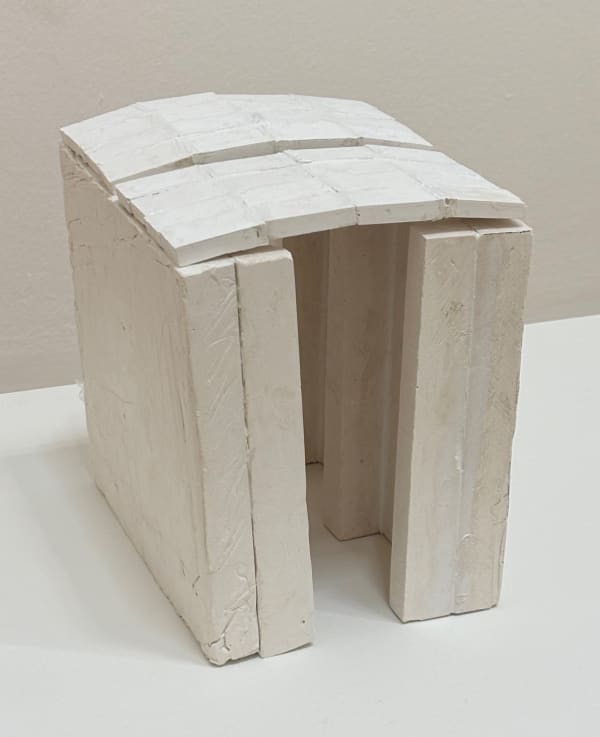 Laura Sutherland Arch Scale Model 1:25, 2025 Model, plaster cast 26 x 12 cm