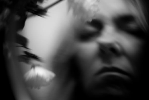 Denise DeLaunay-Wood Self Portrait Magnified, 2022 Photographic print - Dibond lustre 42 x 30 cm
