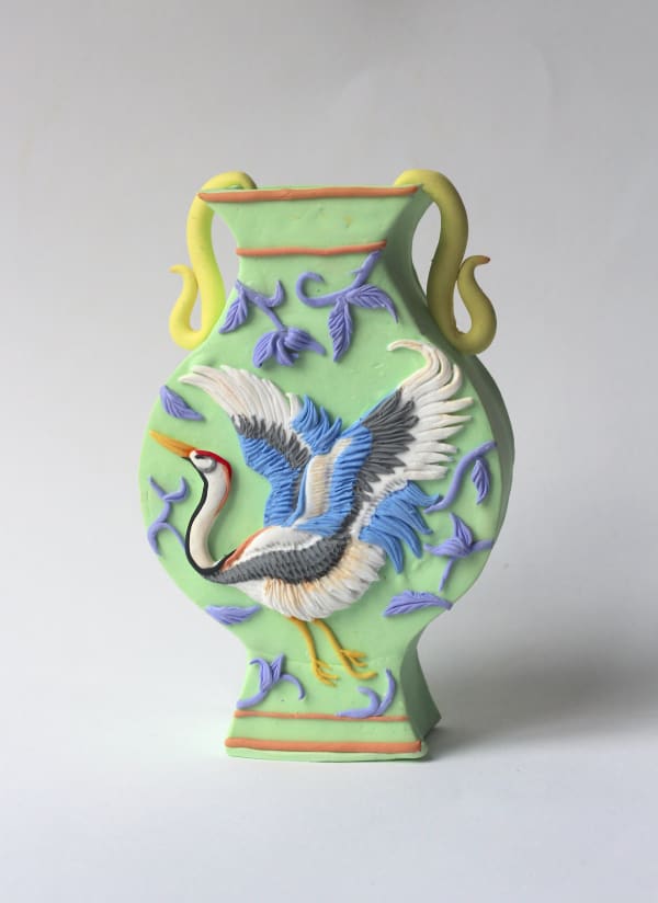 Hannah Lim Xiānhè Snuff Bottle, 2021 Polymer clay 14 x 8.5 x 3.5 cm Edition of 30