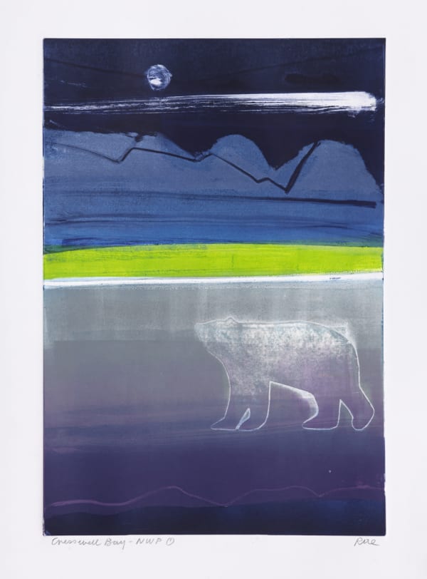 Barbara Rae RSA, Cresswell Bay - Northwest Passage No. 1, 2016