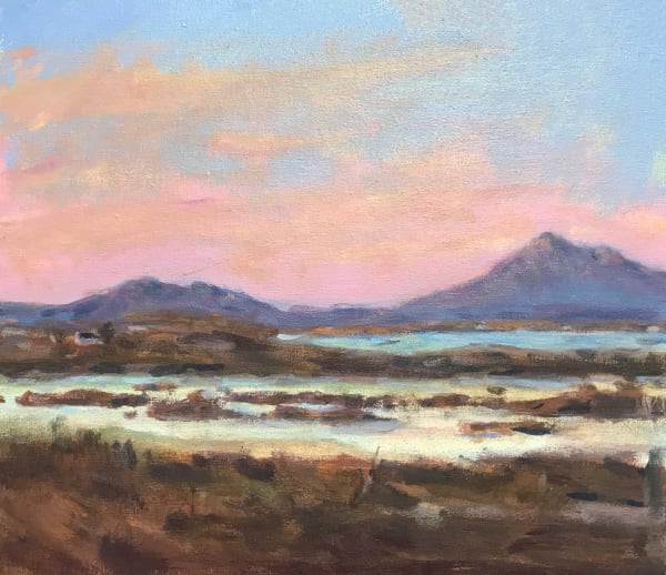 Henry Kondracki RSA North Uist Oil on canvas 36 x 41 cm