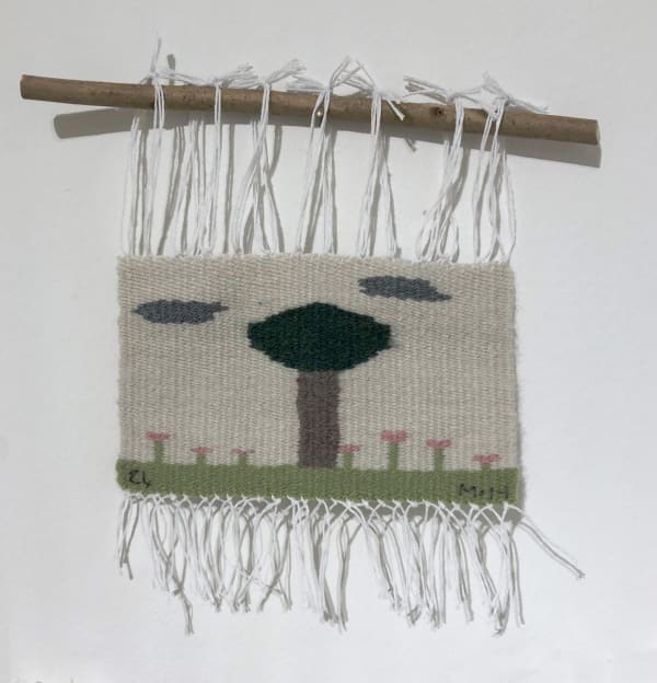 Madeline Howden Big Tree, 2024 Wool, wood 12 x 20 cm