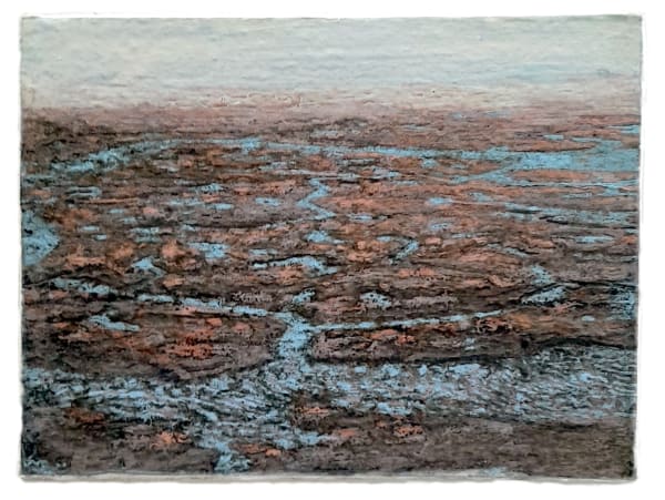 Lennox Dunbar RSA Flow country / Autumn, 2025 Mixed media painting on board 22 x 30 cm