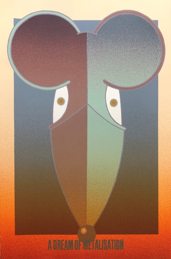 Arthur Watson PPRSA A Dream of Metalisation Screenprint Image: 96 x 66 cm Framed: 103 x 74 cm Edition of 10