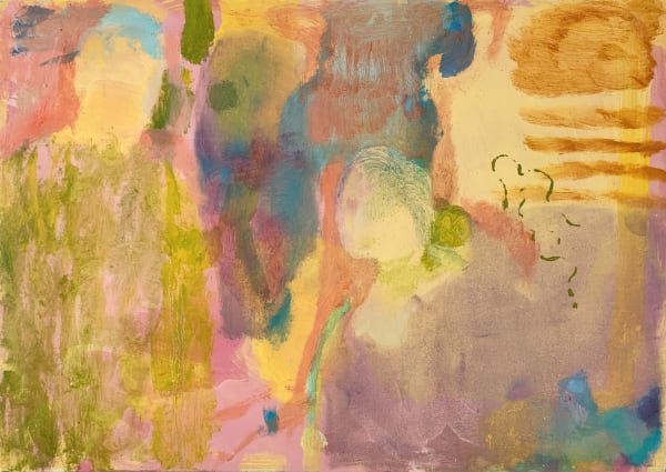 Michael Clarence These Things Take Time Oil on board 42 x 59.5 cm