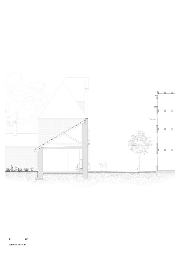 James Faulds and Tom Stark Gatehouse South Section, 2020 Digital media 29.7 x 42 cm
